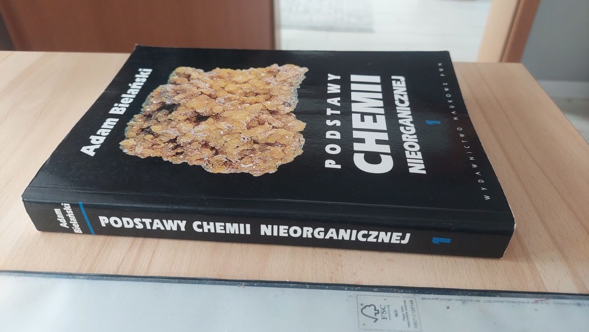 Podstawy chemii nieorganicznej Adam Bielański