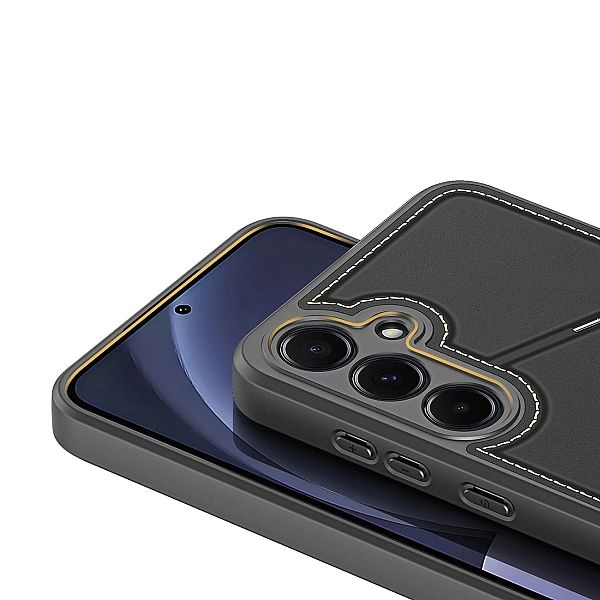 Etui Dux Ducis Rafi II na Samsung Galaxy S25+ z podstawką i portfelem