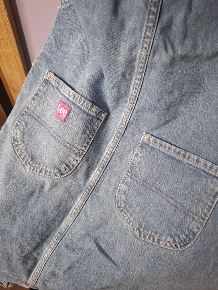Sukienka na szelkach Lee H&M