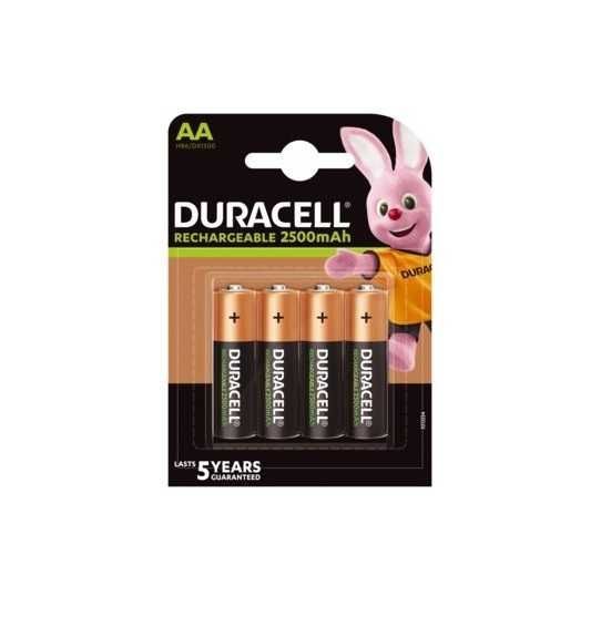 Akumulatorek Duracell 1.2V AA 2500mAh NiMH 4szt