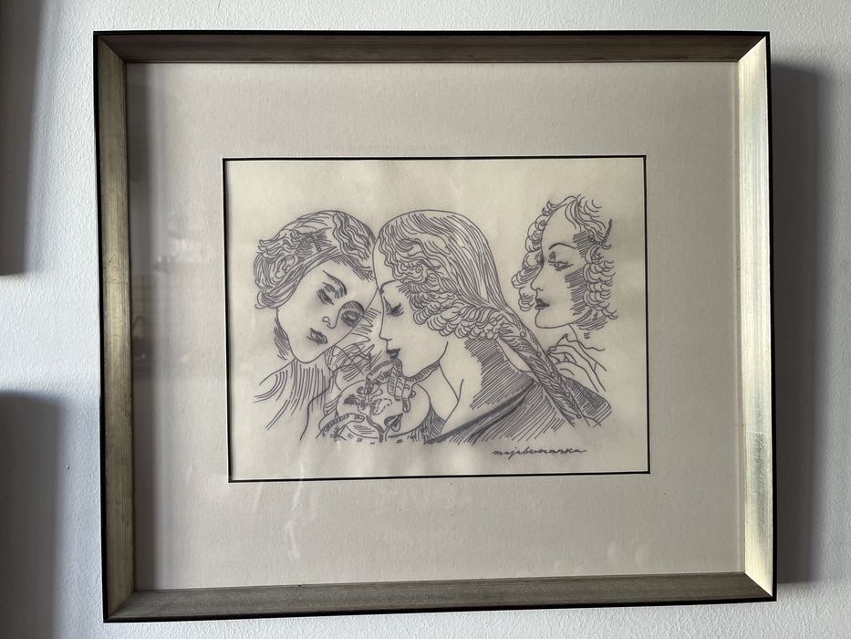 Grafika Maja Berezowska , pięknie oprawiona