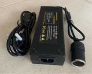 Nowy Adapter 15A 230V na 12V przejściówka konwerter zapalniczka