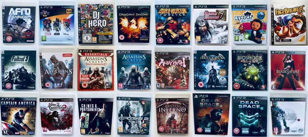Диски Sony PlayStation 3