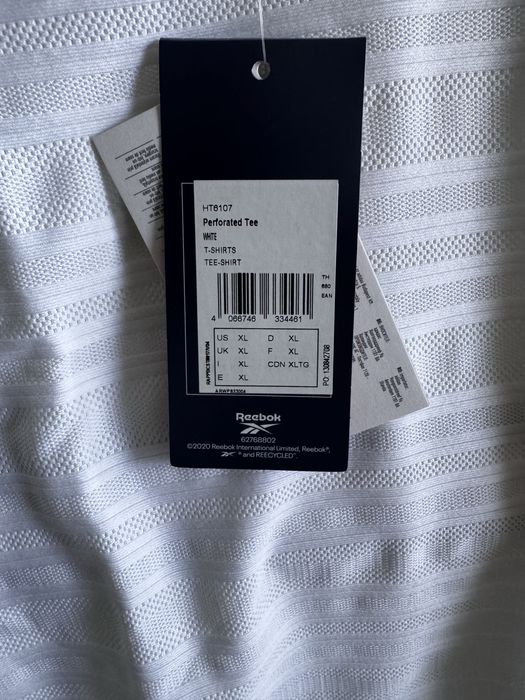 Koszulka T-Shirt Reebok Perforated Tee