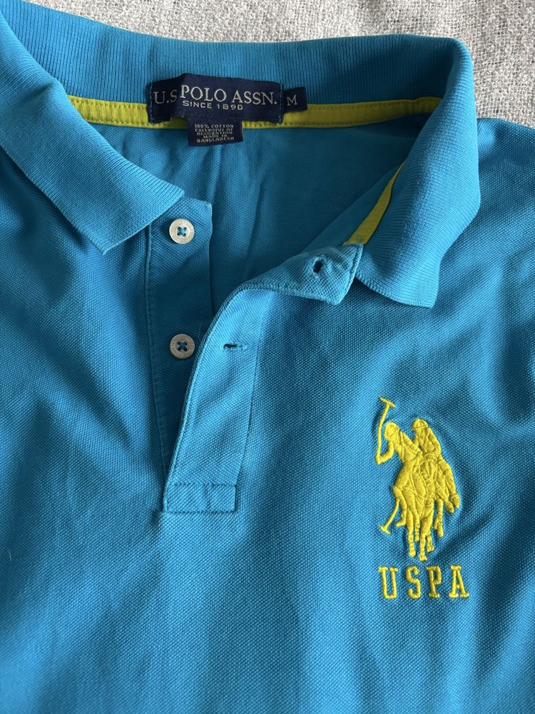 Turkusowa kosxulka polo ralph uniwersalna