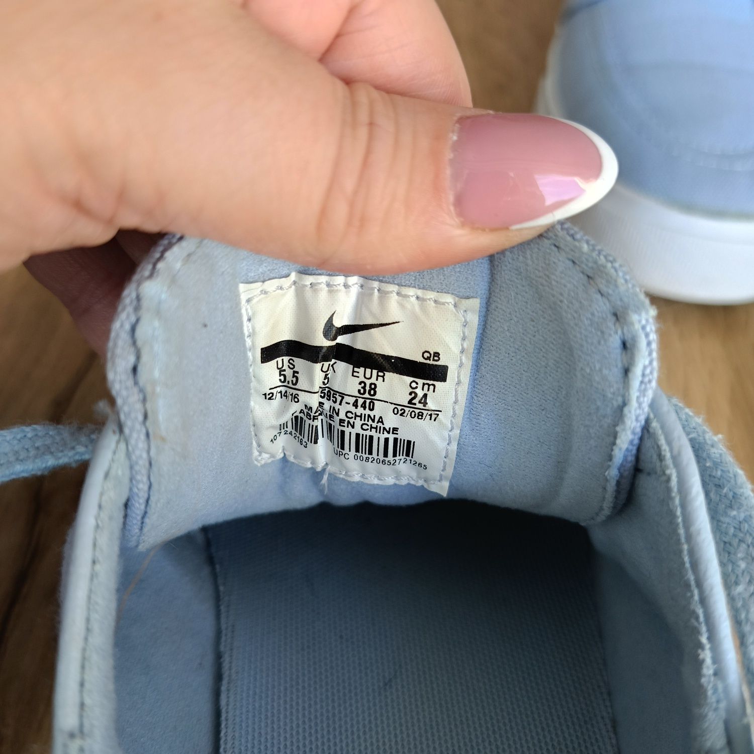 Buty Nike Stefan Janoski 38 niebieskie