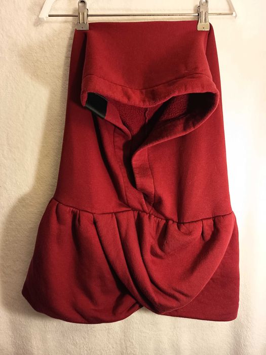 Kaptur, komin damski Hultaj Polski bordowy