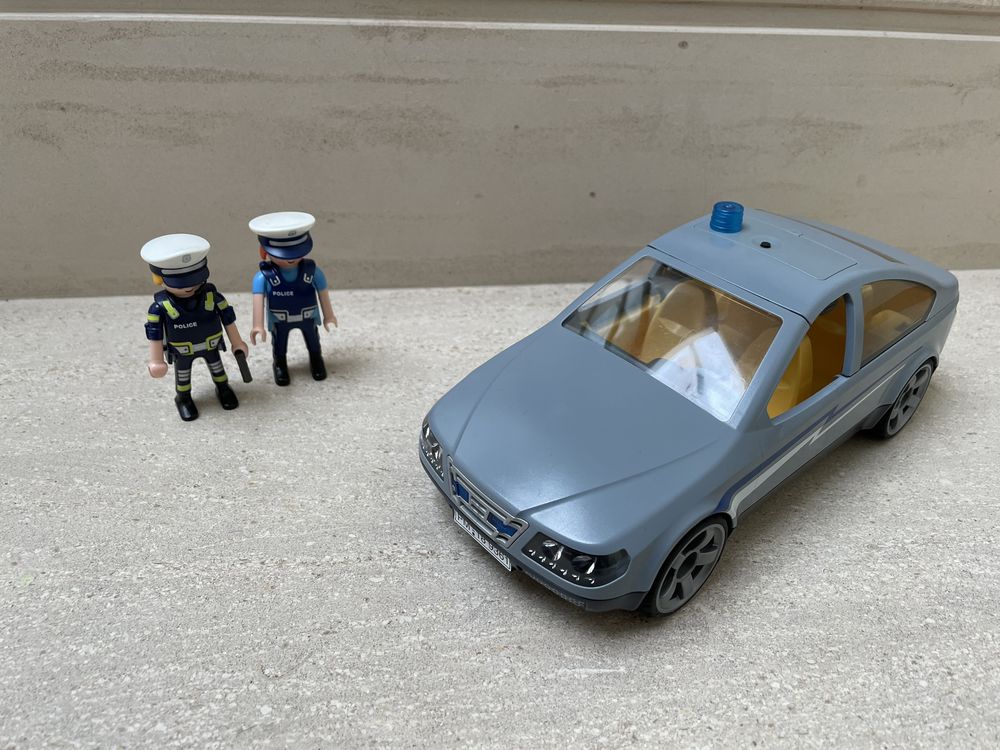 Carro Policia Playmobil + 2 policias