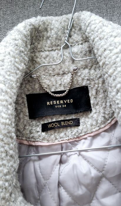 Płaszcz damski wełniany Reserved 34÷36