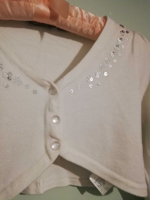 Elegancki sweterek-bolerko Lindex r.98/104