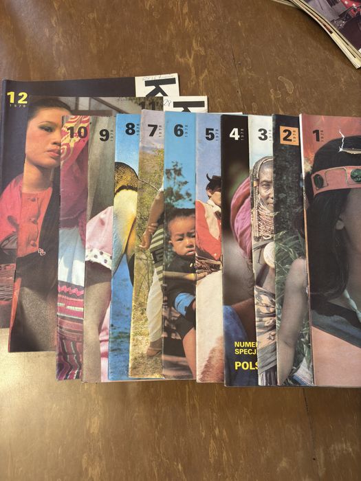Czasopismo Kontynenty PRL – 50 numerów, kompletne roczniki 1977–1980