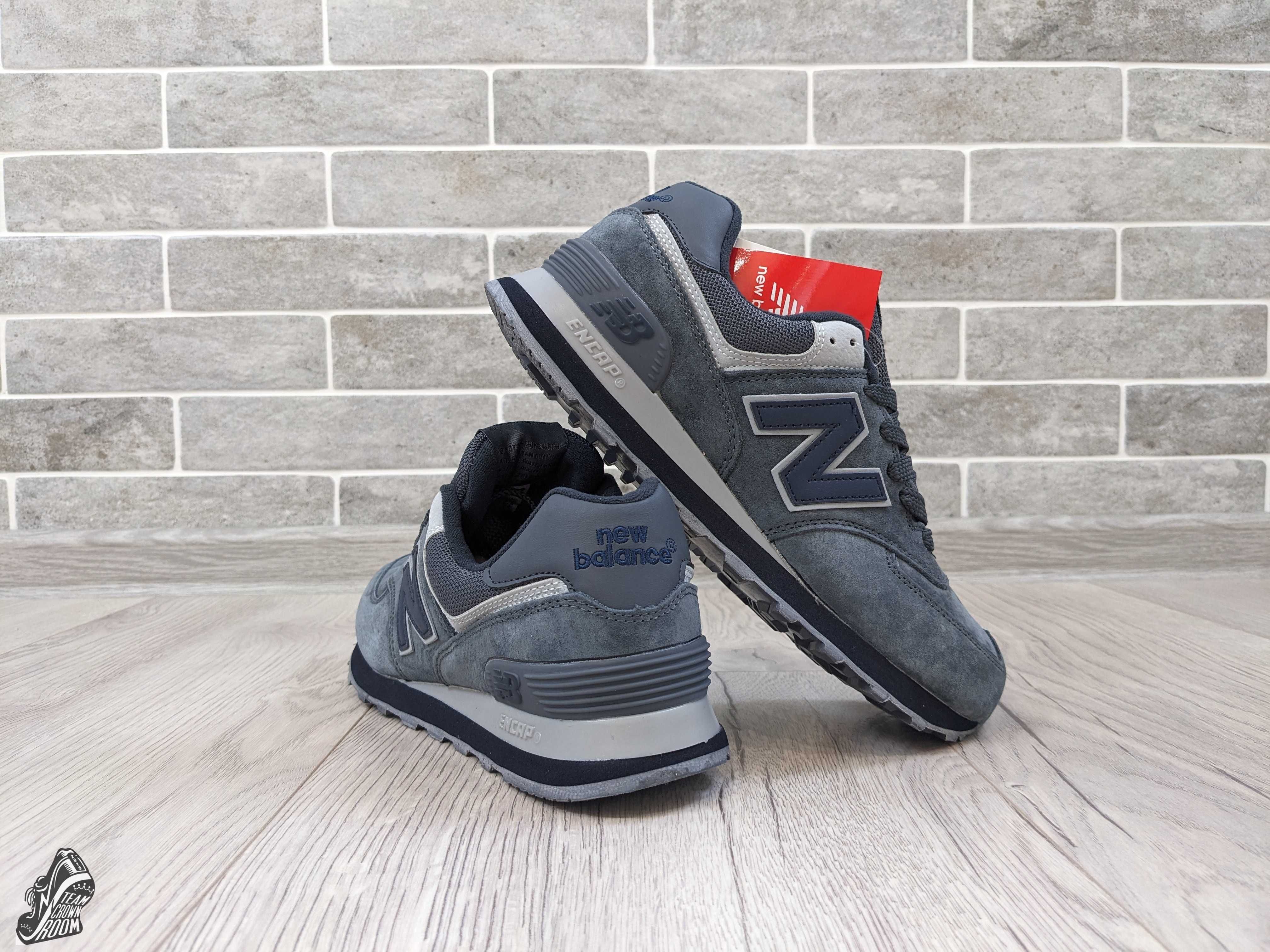 Кроссовки New Balance 574 \ Нью Беланс 574 \ ЗАМШ \ 36 - 41 размер