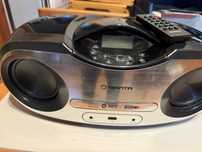 Radioodtwarzacz Manta MM273 Boombox Silver Rock
