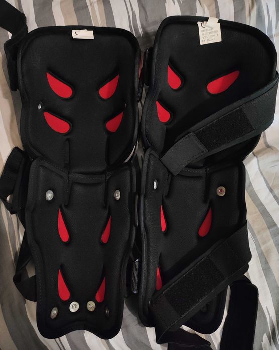 Наколінники шарнірні Vega мото захист коліна розмір L