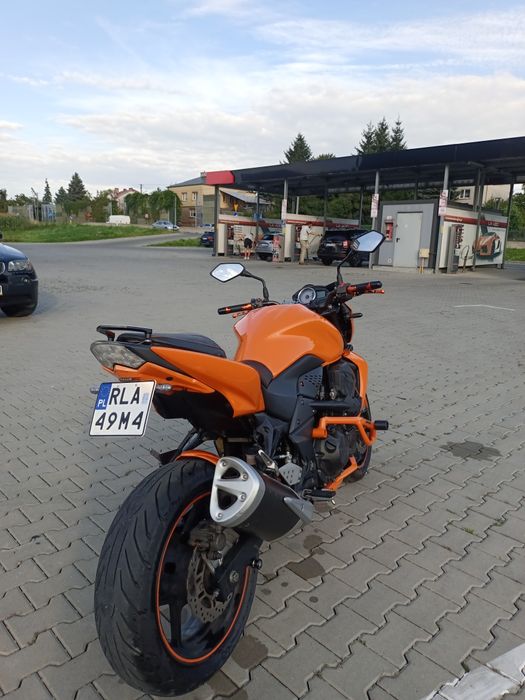 Kawasaki Z750 po serwisie, nowy lakier, dodatki