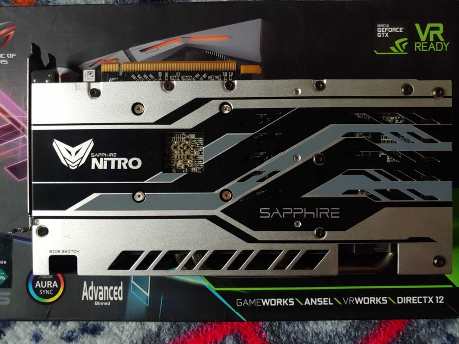 Sapphire Nitro + Radeon RX 580 8GB GDDR5