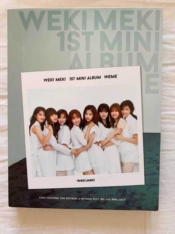 Weki Meki Weme Álbum + Photocards Edição Limitada RARO K-pop Kpop