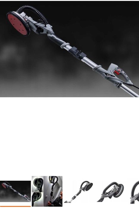 Szlifierka Żyrafa do gipsu gładzi ścian Tynków LED odkurzacz