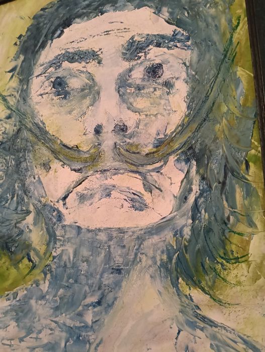 Quadro original e único de autor em acrílico sobre.