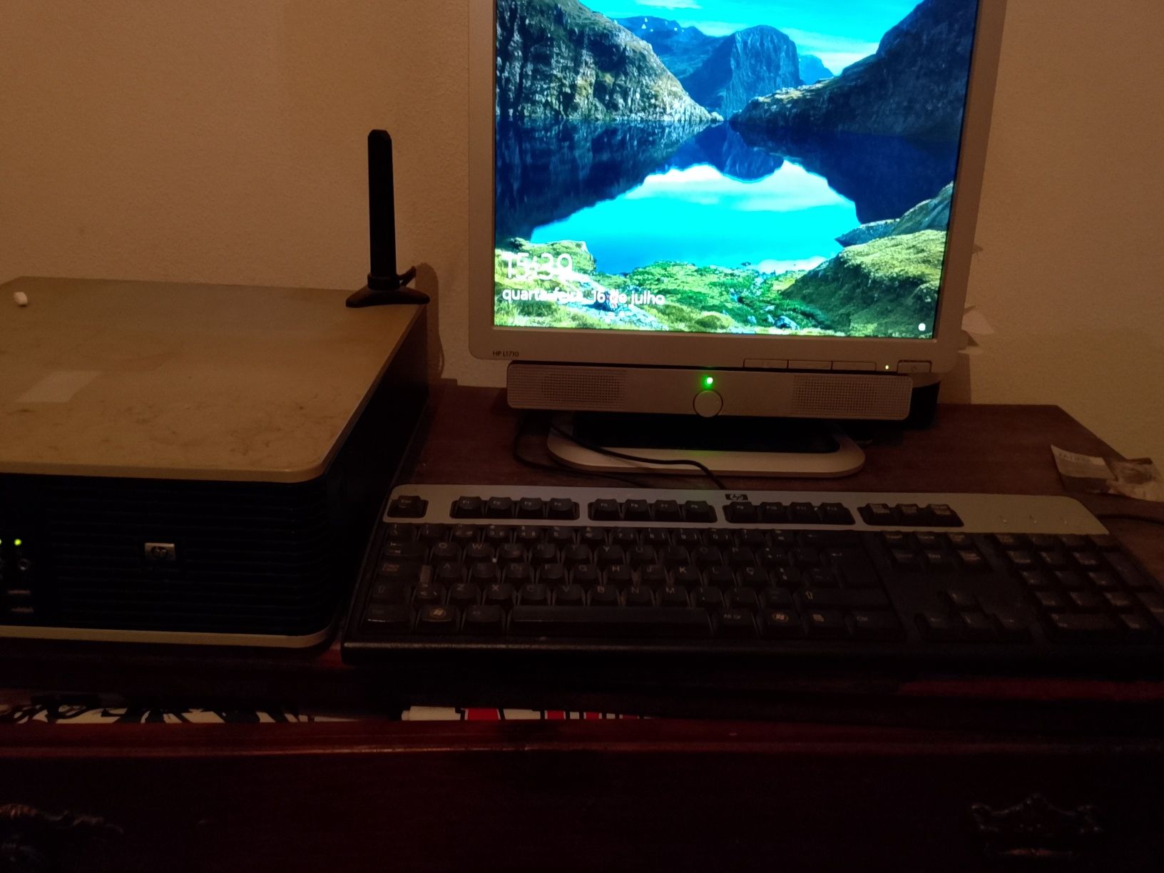 Vendo computador HP compac
