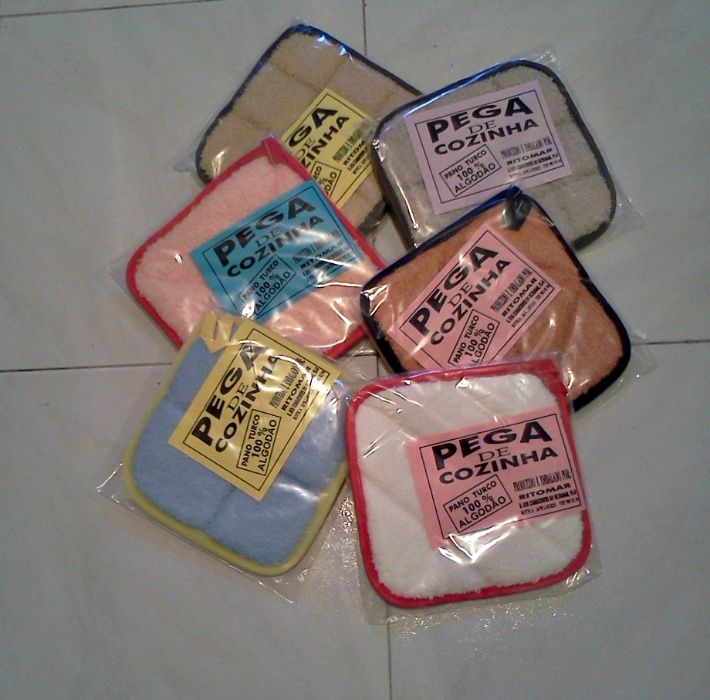 Pega de Cozinha Pano turco 100% Algodão 8 unidades