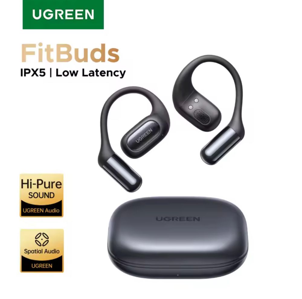 Спортивні навушники UGREEN FitBuds TWS відкриті безпровідні для спорту