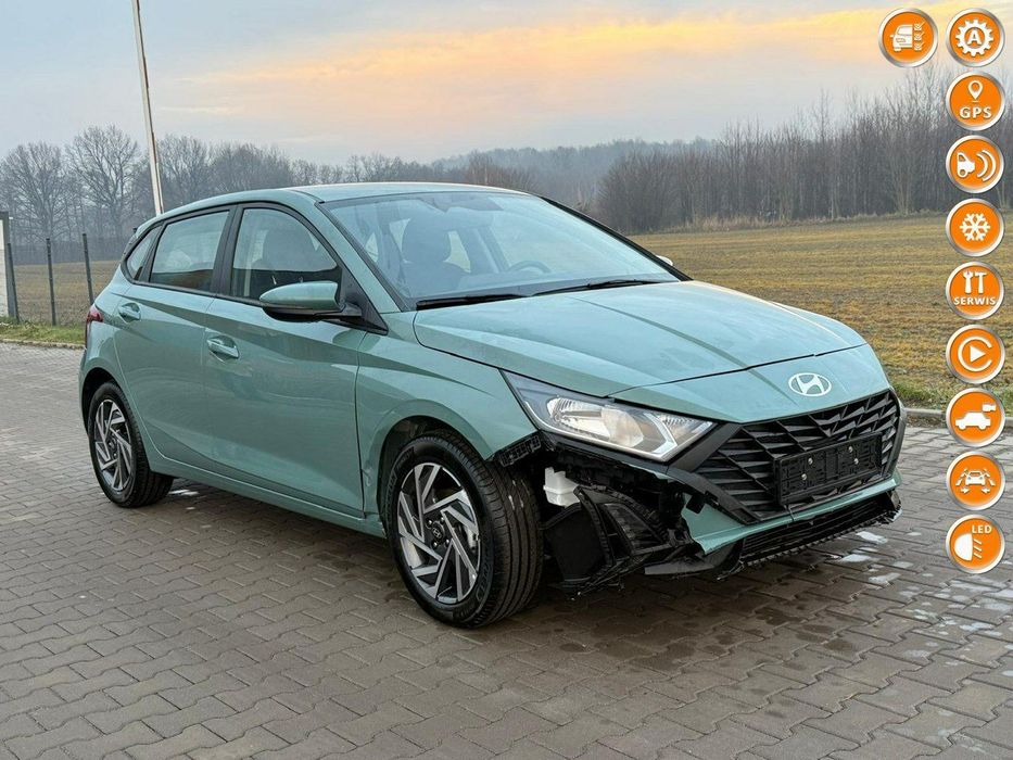 Hyundai i20 Wave*Led*Nawigacja*KameraCofania*FullLed*NiskiPrzebieg*Serwisowany