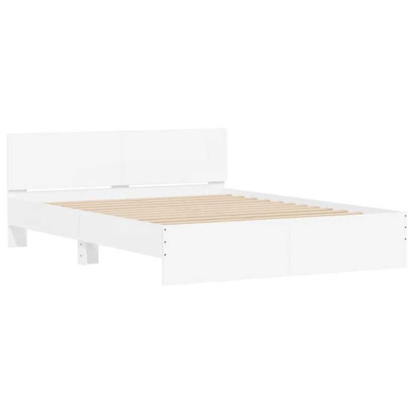 Estrutura de cama 160x200cm com leds