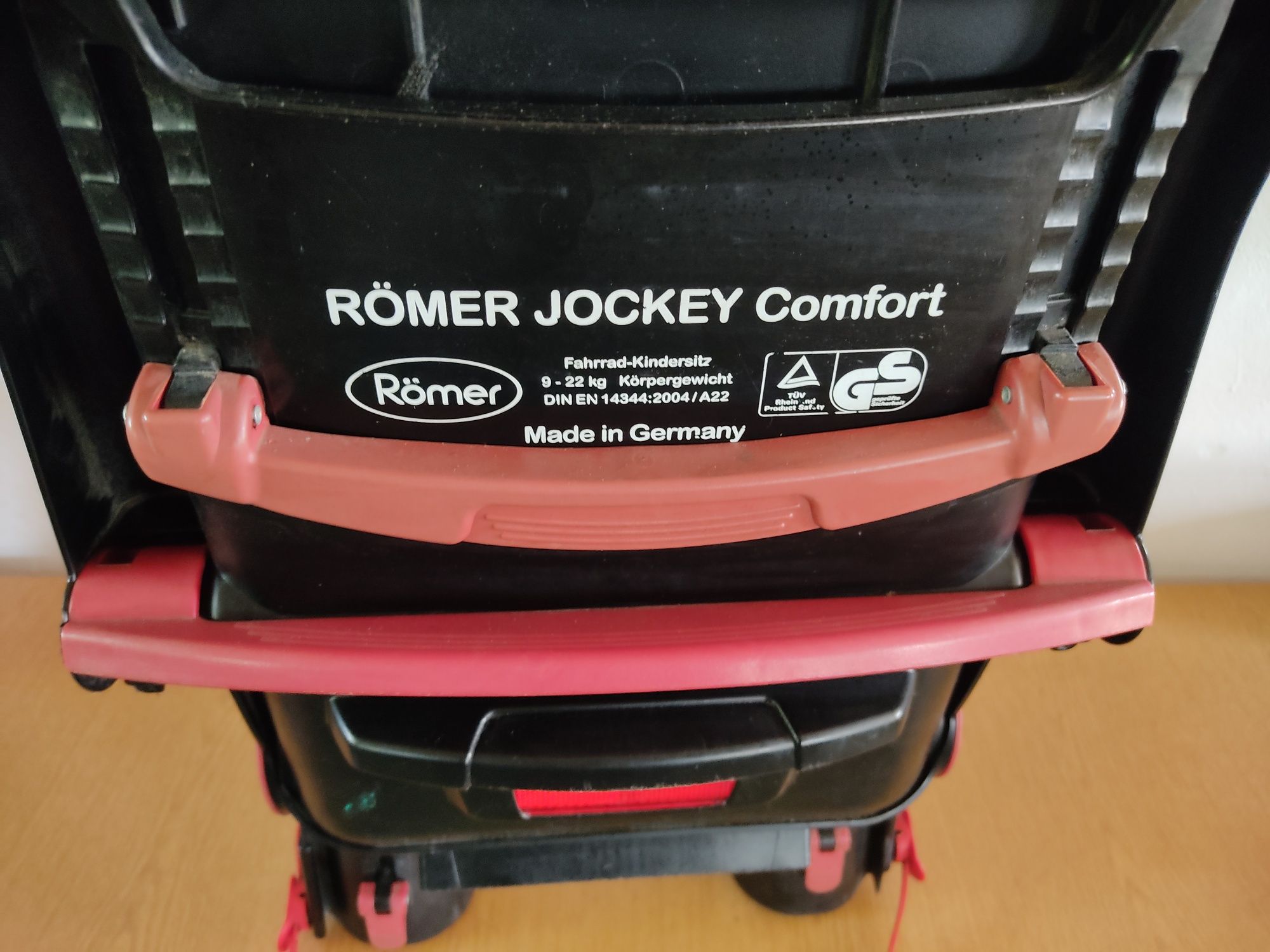 Fotelik dziecięcy rowerowy Romer Jockey Comfort regulowany do 22 kg