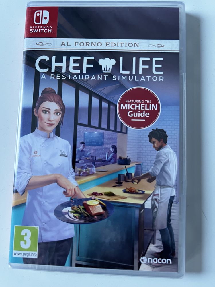 Chef Life A Restaurant Simulator Gra NINTENDO SWITCH Nowa folia