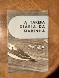 A tarefa diária da Marinha - folheto britânico da 2.ª Grande Guerra