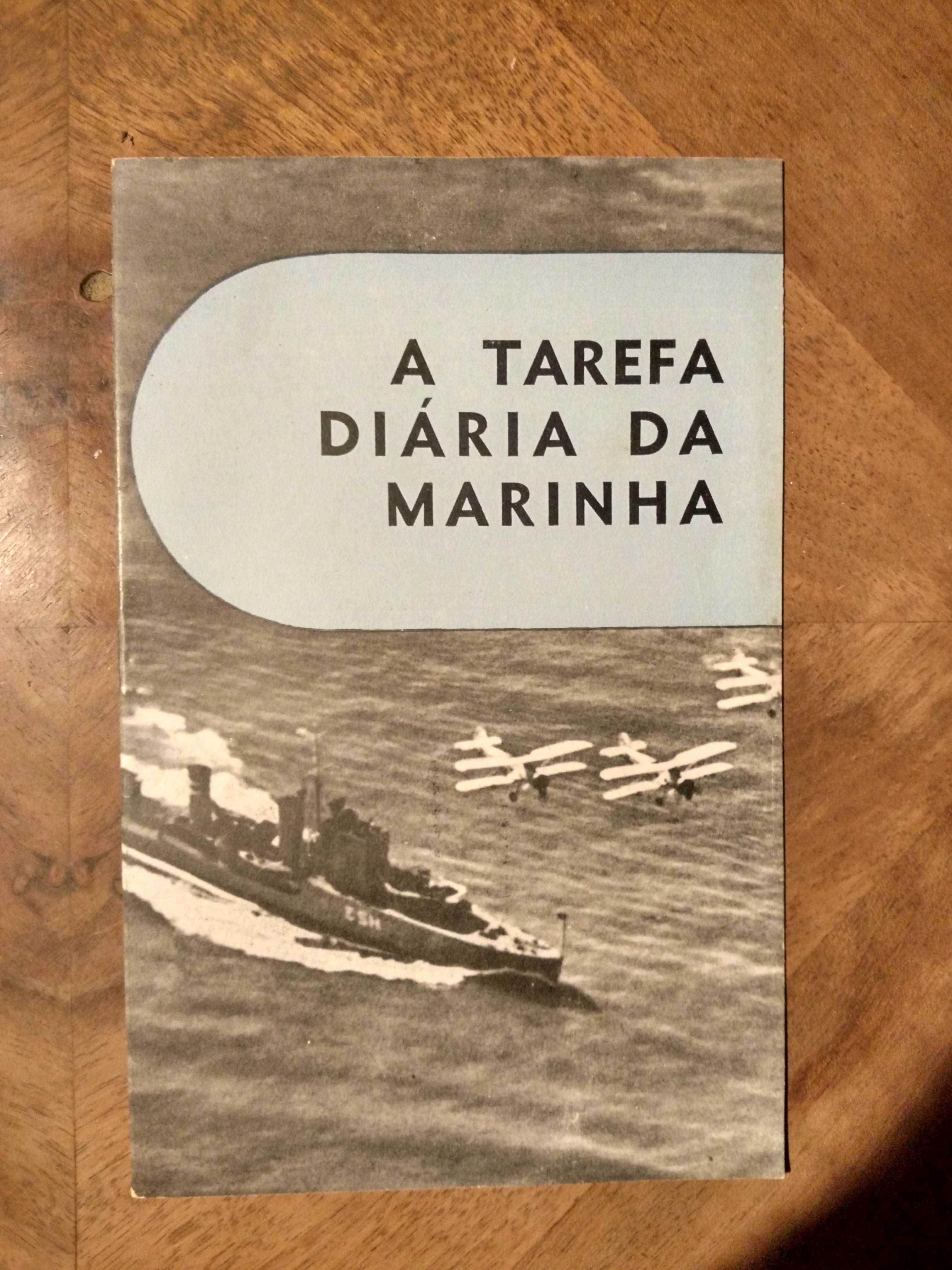 A tarefa diária da Marinha - folheto britânico da 2.ª Grande Guerra