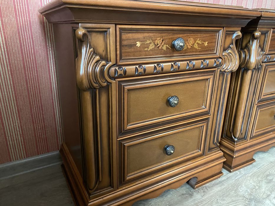 деревянные тумба тумбочки Италия винтаж антиквар