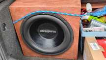 Subwoofer skrzynia basowa 15 cali 38cm obudowa zamknięta