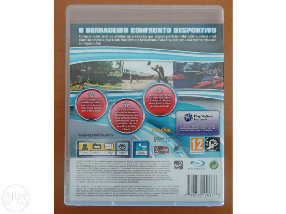 Jogo Sports Champions (PS3)