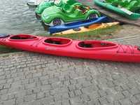 Kajak trzyosobowy 3 osoby trójka Liker Kayak Polietylen nowy