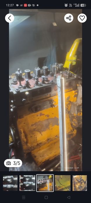 Blok silnika mf 255  Ursus c360-3p lub silnik Perkins Remonty silników