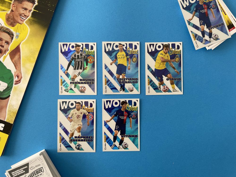 Cromos especiais Panini