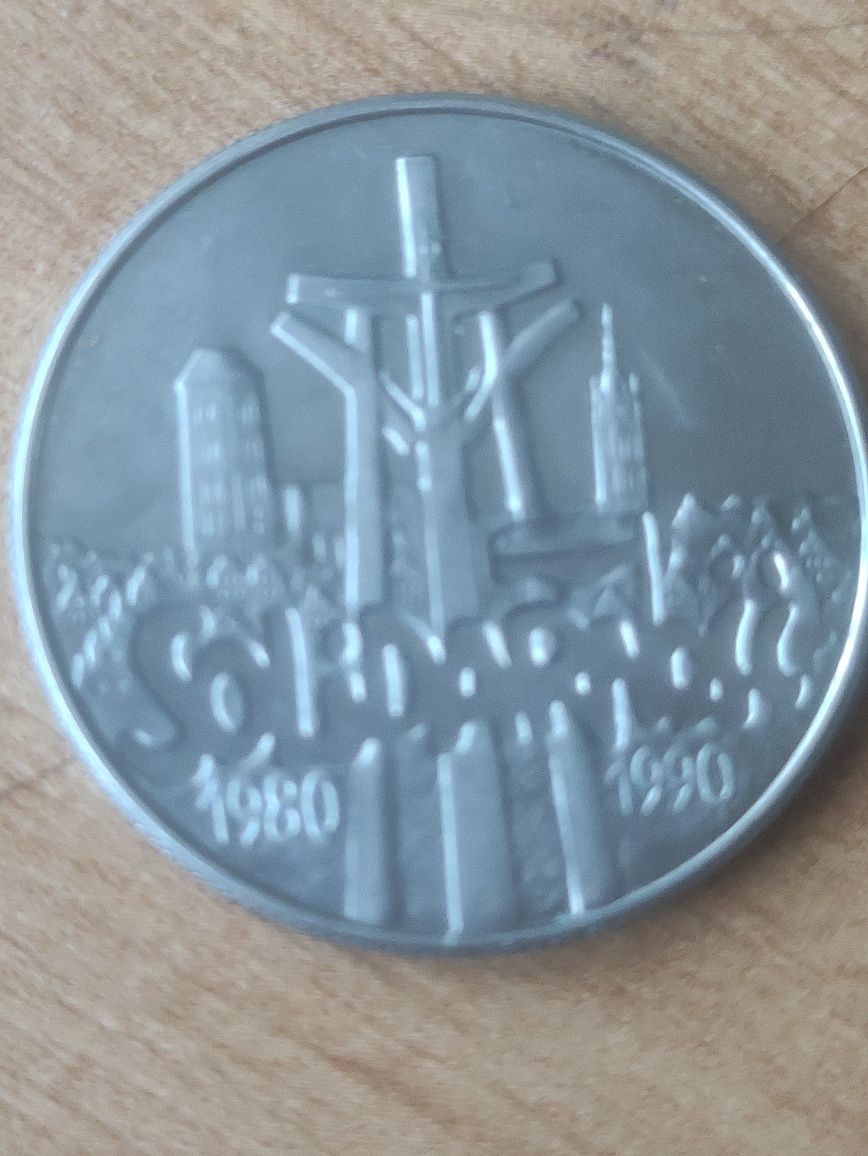 10 000 złotych,, Solidarność " 1990