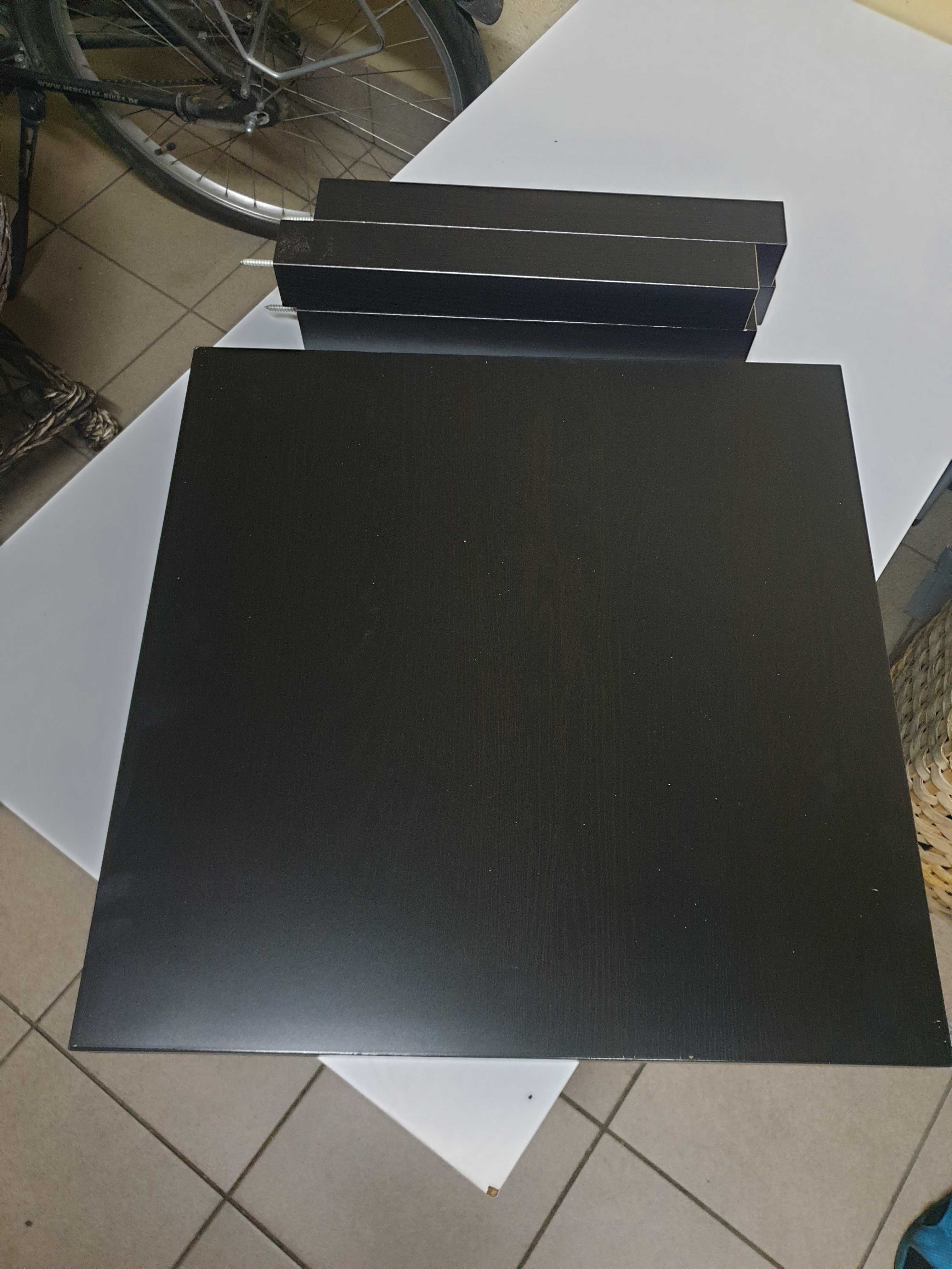 Ikea lack stolik 55 m czarny kwadratowy stoliczek ława