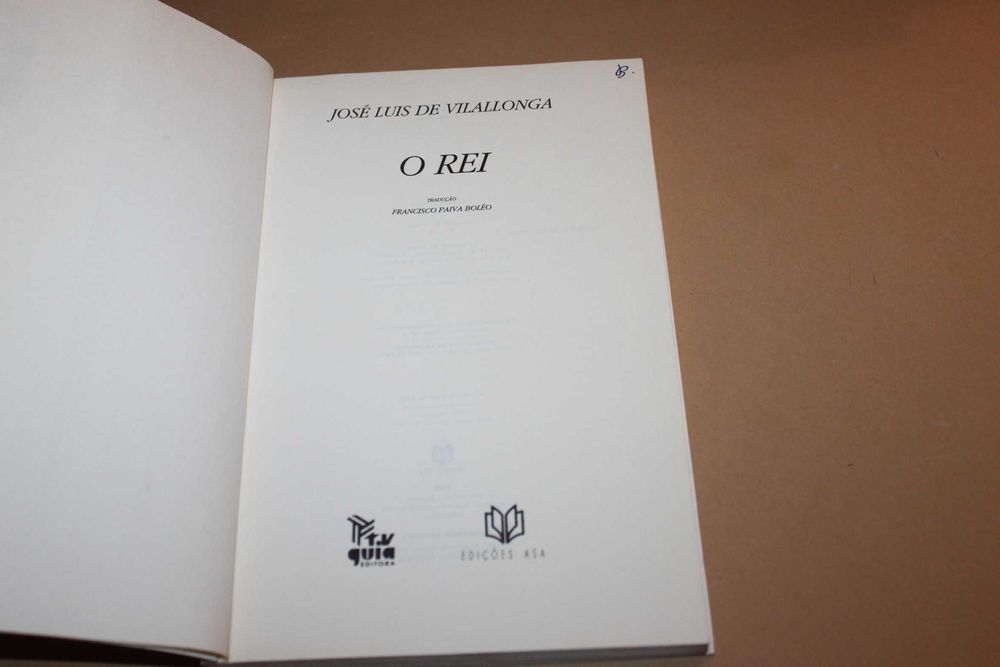 O Rei// José Luis de Vilallonga