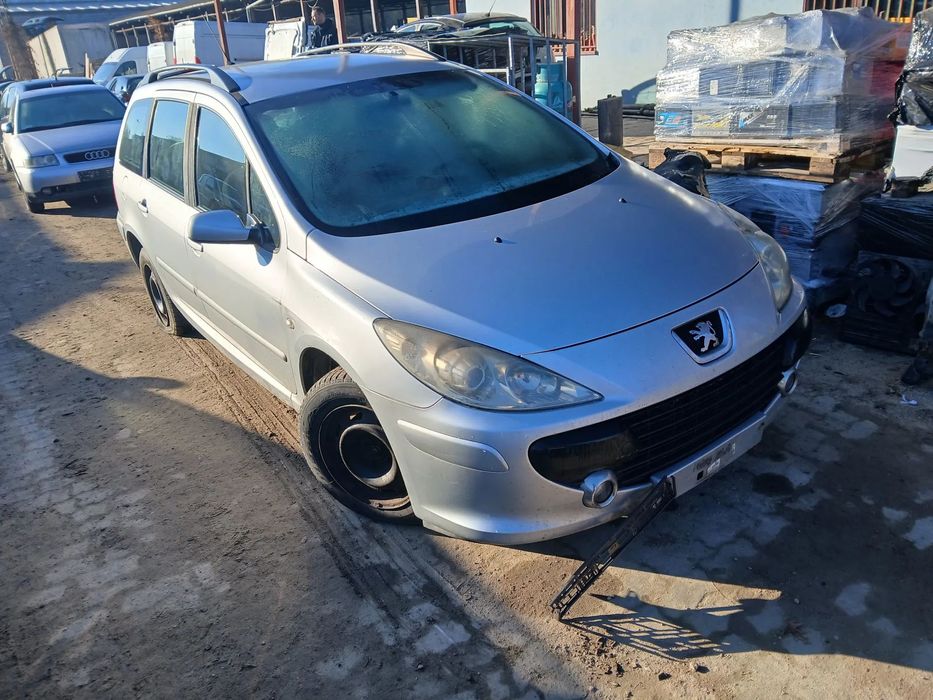 peugeot 307 sw lift EZRC maska zderzak lampa grill błotnik drzwi zbiornik paliwa szyba lusterko