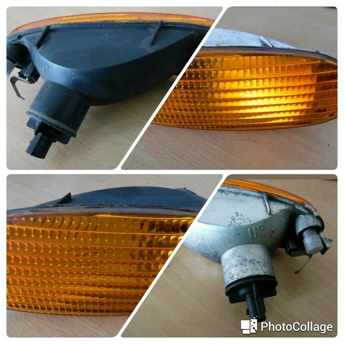 Piscas frente para MGF e TF