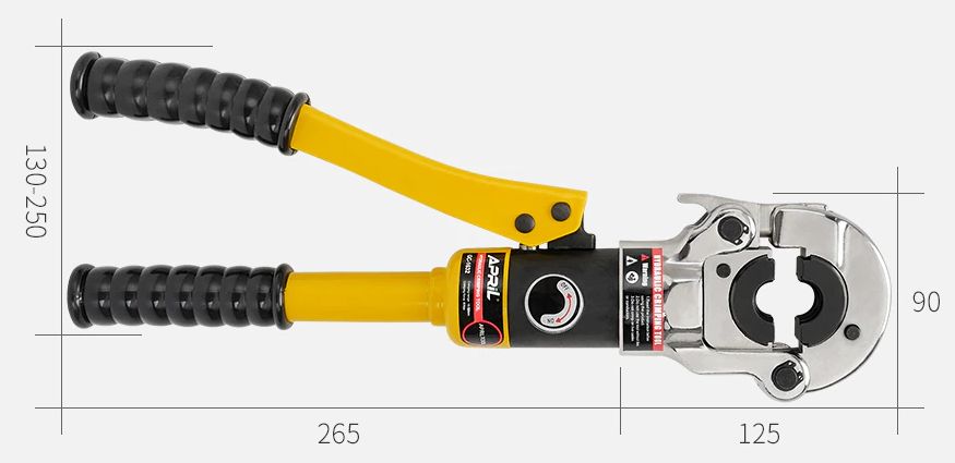 FV! Zaciskarka prasa praska ręczna hydrauliczna PEX, miedź, stal NOWA