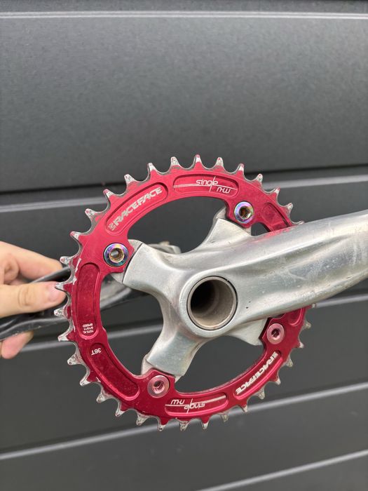 Korby shimano deore z zębatką raceface