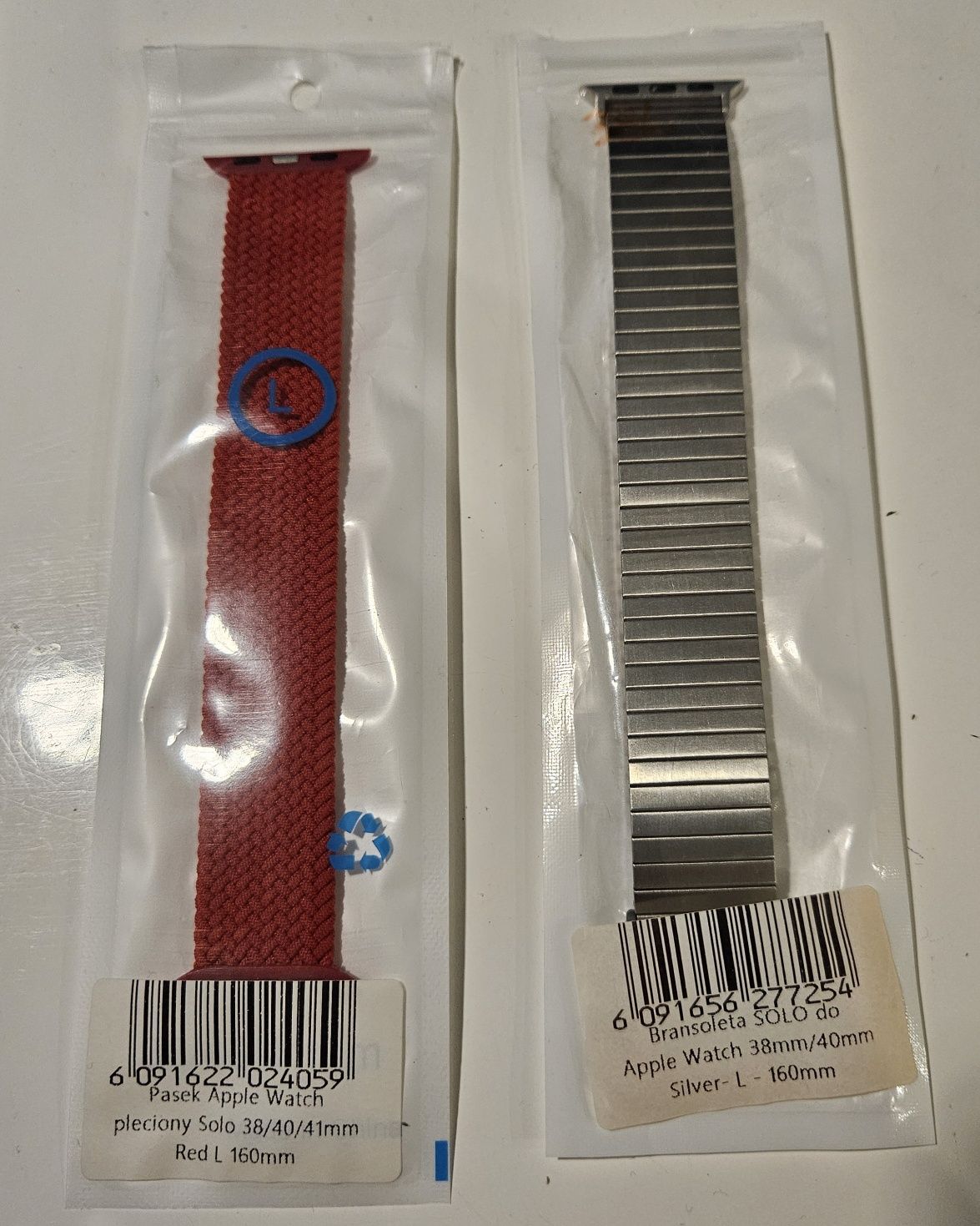 Bransoleta + pasek Solo Aplle Watch rozm. L 2 szt. ZESTAW