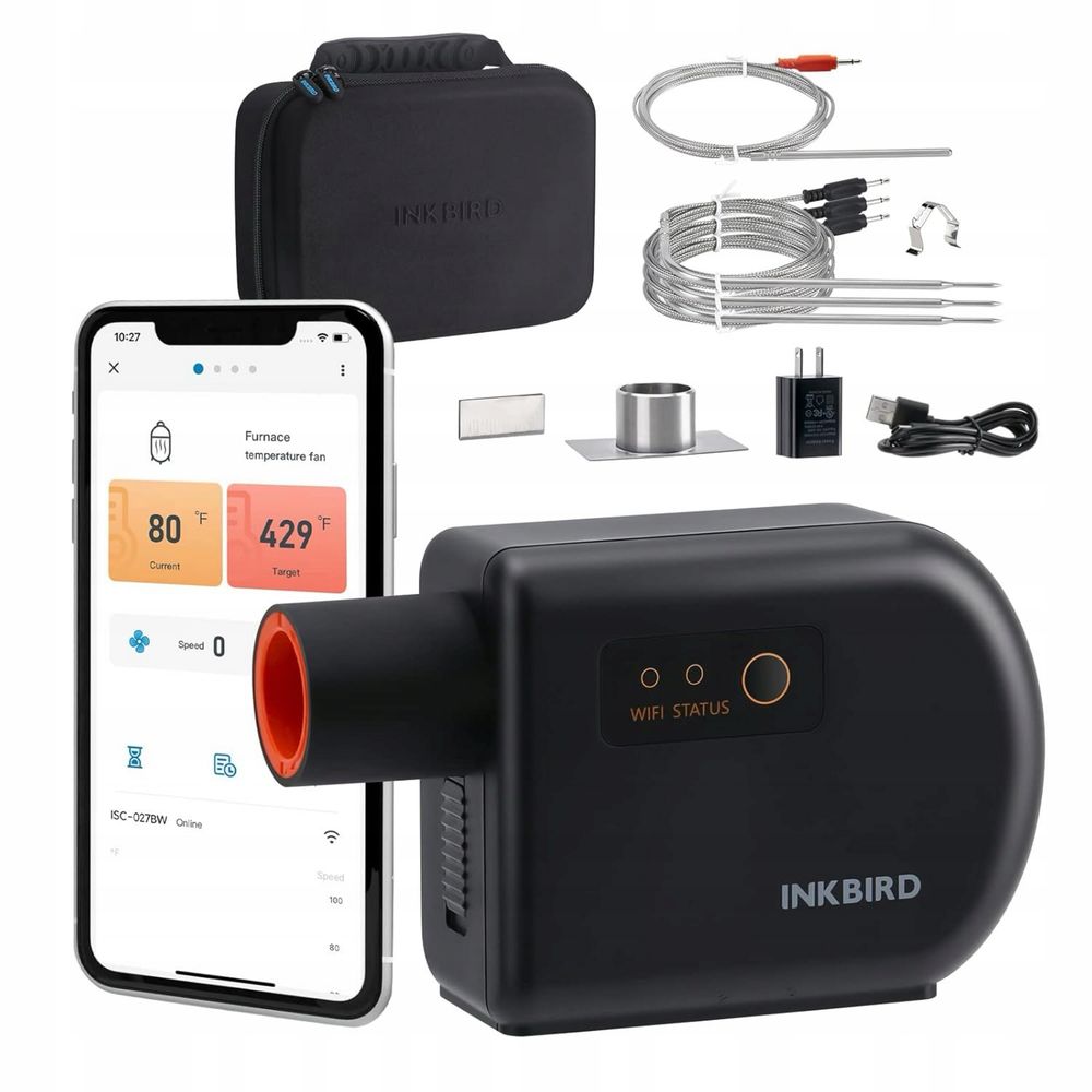 Inkbird Kontroler temperatury do grilla Wi-Fi, apka