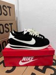 Кросівки Nike Cortez Black White / кроси Найк Кортез чорного кольору