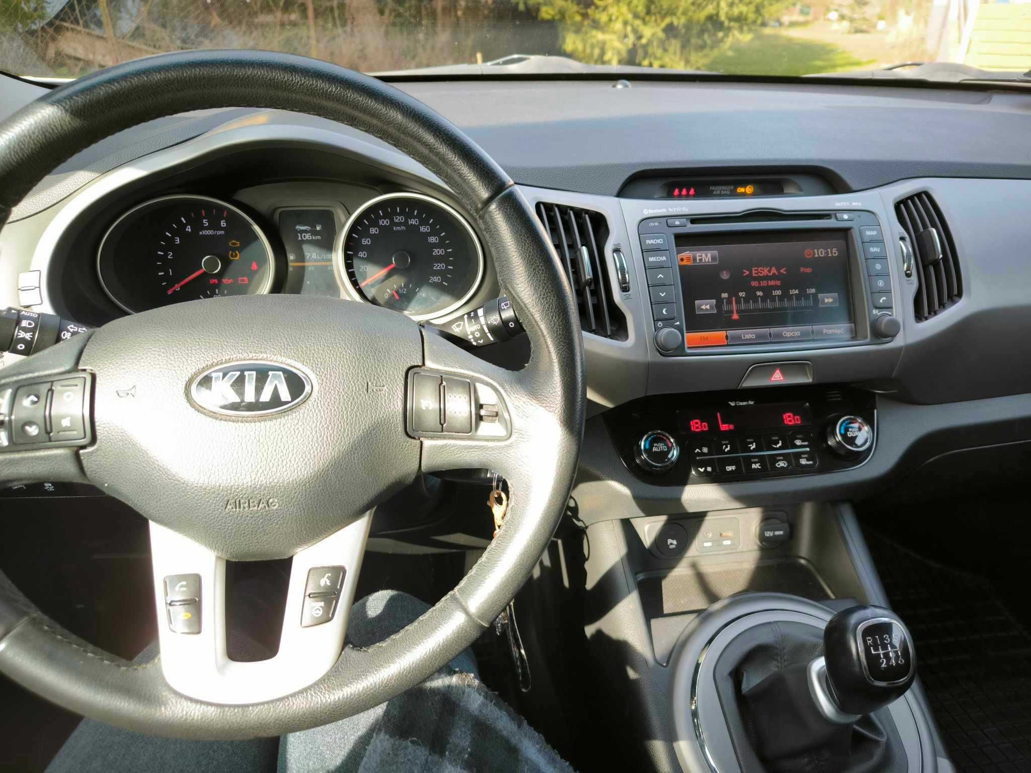 Kia Sportage AWD 2.0 CRDI, 2015 Salon Polska niski przebieg