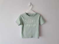 T-shirt z napisem słodki łobuziak rozmiar 98